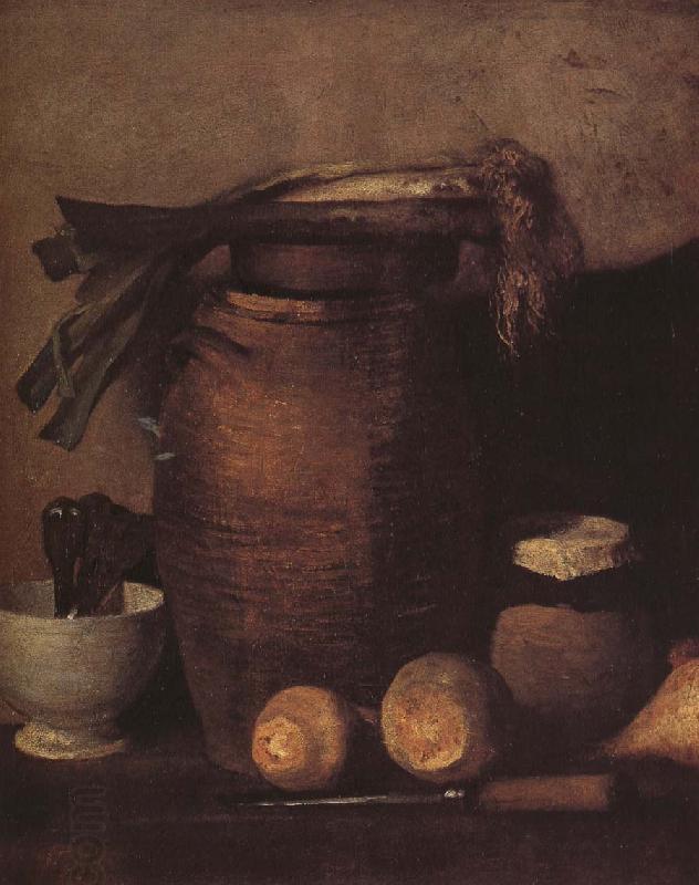 Jean Francois Millet Still life with shallot China oil painting art